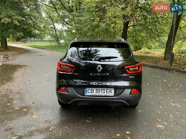 Черный Рено Kadjar, объемом двигателя 1.46 л и пробегом 263 тыс. км за 16000 $, фото 6 на Automoto.ua
