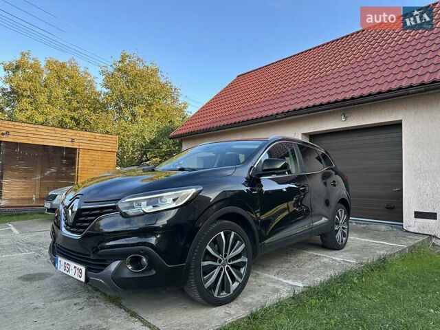 Черный Рено Kadjar, объемом двигателя 1.46 л и пробегом 198 тыс. км за 16950 $, фото 1 на Automoto.ua