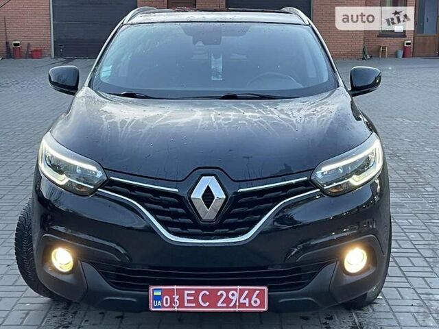 Чорний Рено Kadjar, об'ємом двигуна 1.6 л та пробігом 219 тис. км за 15588 $, фото 42 на Automoto.ua