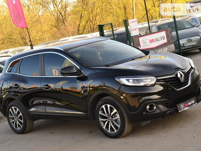 Черный Рено Kadjar, объемом двигателя 1.5 л и пробегом 114 тыс. км за 17655 $, фото 12 на Automoto.ua