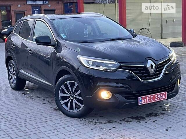 Чорний Рено Kadjar, об'ємом двигуна 1.6 л та пробігом 219 тис. км за 15588 $, фото 37 на Automoto.ua