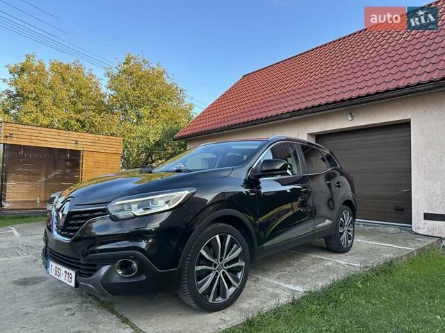 Черный Рено Kadjar, объемом двигателя 1.46 л и пробегом 198 тыс. км за 16950 $, фото 2 на Automoto.ua