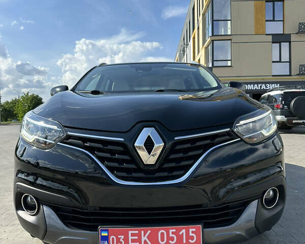 Черный Рено Kadjar, объемом двигателя 1.5 л и пробегом 172 тыс. км за 17400 $, фото 1 на Automoto.ua