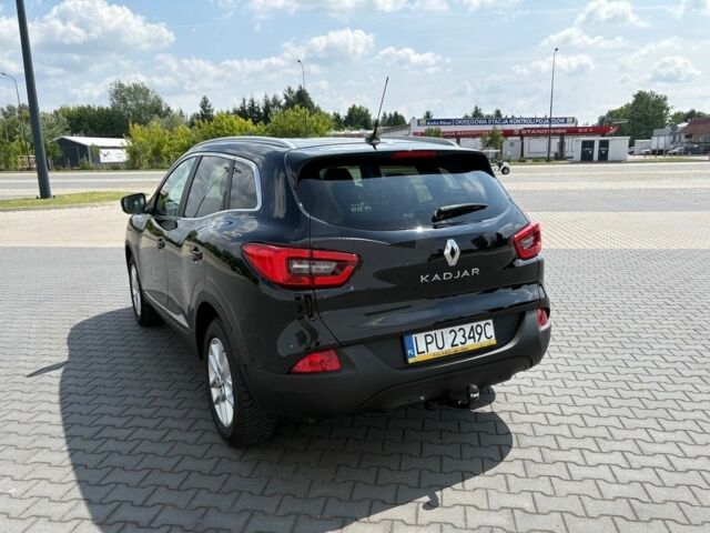 Черный Рено Kadjar, объемом двигателя 1.5 л и пробегом 223 тыс. км за 7900 $, фото 6 на Automoto.ua