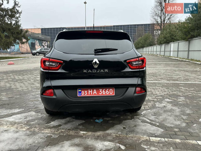Чорний Рено Kadjar, об'ємом двигуна 1.5 л та пробігом 205 тис. км за 16700 $, фото 10 на Automoto.ua