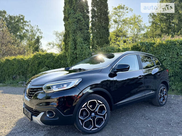 Черный Рено Kadjar, объемом двигателя 1.5 л и пробегом 140 тыс. км за 18400 $, фото 1 на Automoto.ua