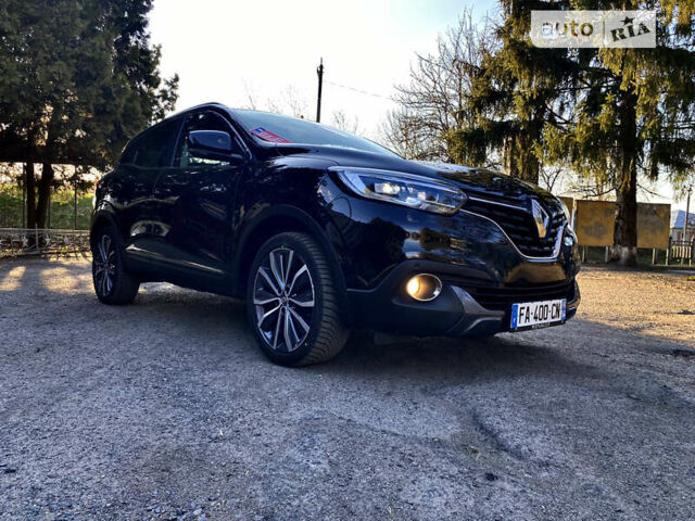 Чорний Рено Kadjar, об'ємом двигуна 1.5 л та пробігом 163 тис. км за 18999 $, фото 4 на Automoto.ua