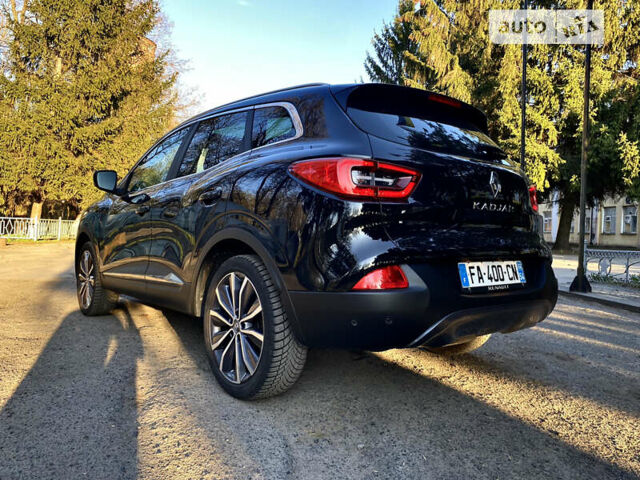 Черный Рено Kadjar, объемом двигателя 1.5 л и пробегом 163 тыс. км за 18999 $, фото 12 на Automoto.ua