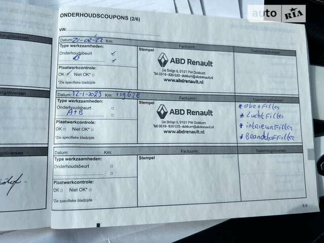 Чорний Рено Kadjar, об'ємом двигуна 1.5 л та пробігом 144 тис. км за 16956 $, фото 63 на Automoto.ua