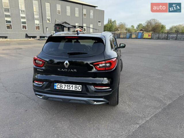 Черный Рено Kadjar, объемом двигателя 1.5 л и пробегом 70 тыс. км за 21000 $, фото 4 на Automoto.ua
