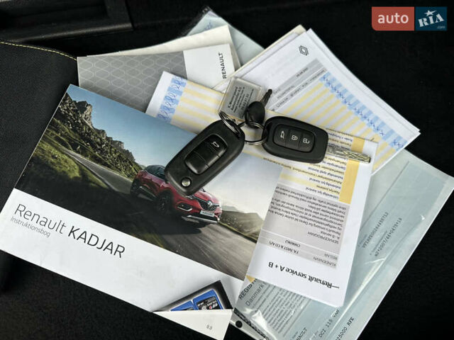 Черный Рено Kadjar, объемом двигателя 1.5 л и пробегом 216 тыс. км за 16700 $, фото 56 на Automoto.ua