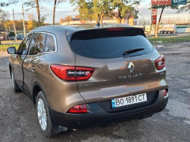 Коричневый Рено Kadjar, объемом двигателя 1.5 л и пробегом 146 тыс. км за 16600 $, фото 3 на Automoto.ua