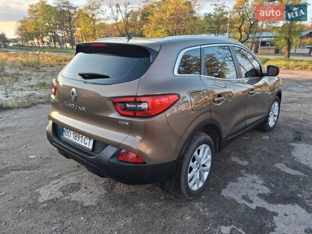 Коричневый Рено Kadjar, объемом двигателя 1.5 л и пробегом 146 тыс. км за 16600 $, фото 4 на Automoto.ua