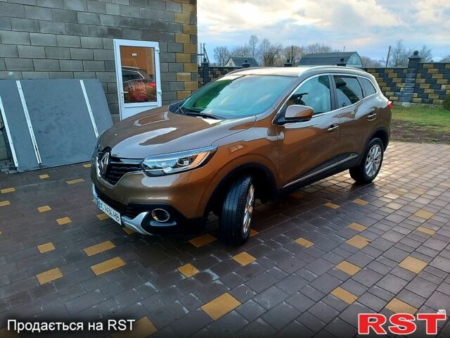 Коричневый Рено Kadjar, объемом двигателя 1.6 л и пробегом 47 тыс. км за 16999 $, фото 2 на Automoto.ua