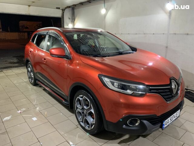 Червоний Рено Kadjar, об'ємом двигуна 1.5 л та пробігом 203 тис. км за 15800 $, фото 4 на Automoto.ua