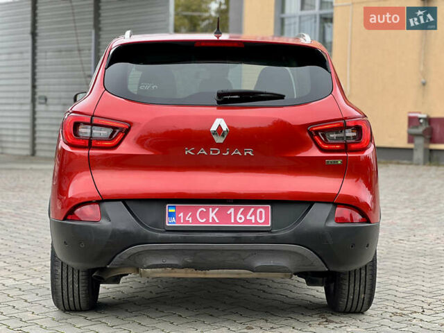 Красный Рено Kadjar, объемом двигателя 1.46 л и пробегом 248 тыс. км за 13950 $, фото 16 на Automoto.ua