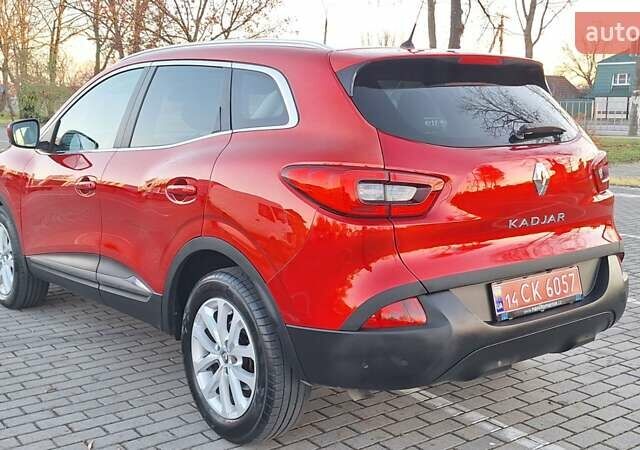 Красный Рено Kadjar, объемом двигателя 1.6 л и пробегом 243 тыс. км за 13900 $, фото 50 на Automoto.ua