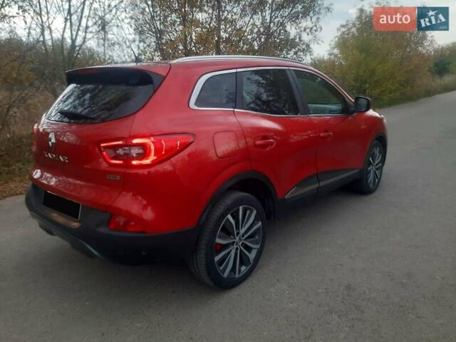 Красный Рено Kadjar, объемом двигателя 1.6 л и пробегом 210 тыс. км за 16500 $, фото 15 на Automoto.ua