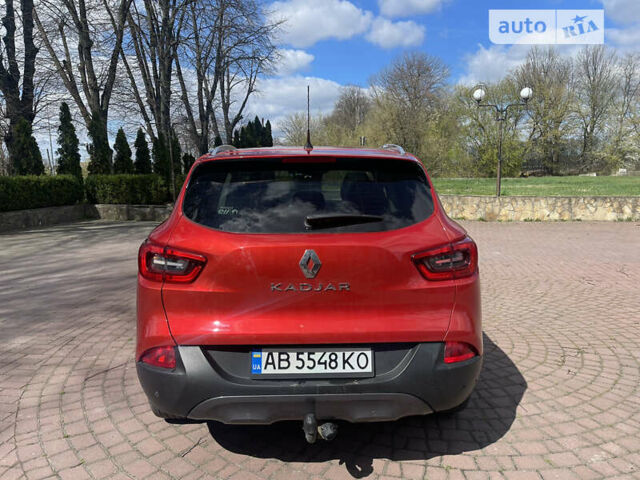 Червоний Рено Kadjar, об'ємом двигуна 1.6 л та пробігом 170 тис. км за 14999 $, фото 12 на Automoto.ua