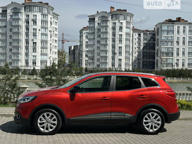 Красный Рено Kadjar, объемом двигателя 1.46 л и пробегом 192 тыс. км за 15950 $, фото 2 на Automoto.ua