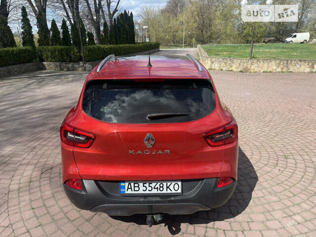 Червоний Рено Kadjar, об'ємом двигуна 1.6 л та пробігом 170 тис. км за 14899 $, фото 13 на Automoto.ua