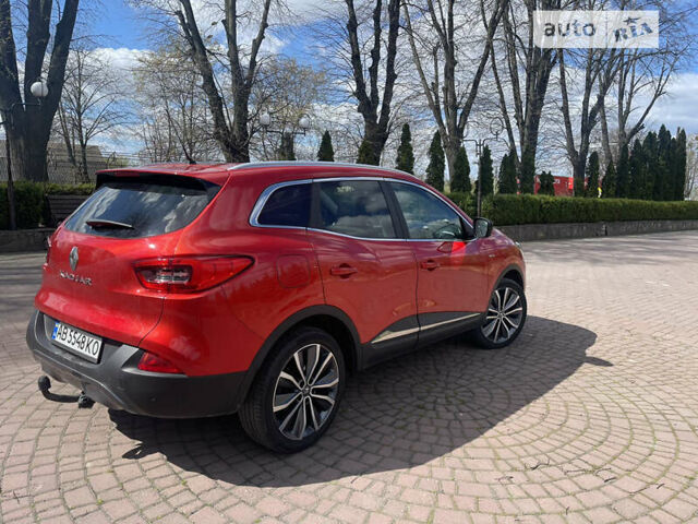 Червоний Рено Kadjar, об'ємом двигуна 1.6 л та пробігом 170 тис. км за 14899 $, фото 11 на Automoto.ua