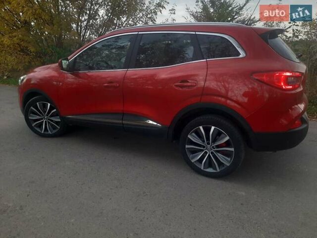 Красный Рено Kadjar, объемом двигателя 1.6 л и пробегом 210 тыс. км за 16500 $, фото 9 на Automoto.ua