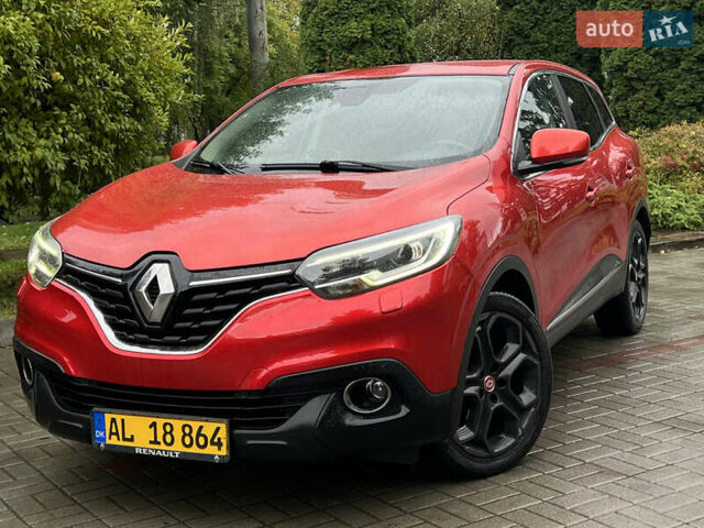 Красный Рено Kadjar, объемом двигателя 1.5 л и пробегом 195 тыс. км за 14444 $, фото 14 на Automoto.ua