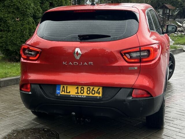 Красный Рено Kadjar, объемом двигателя 1.5 л и пробегом 195 тыс. км за 14444 $, фото 16 на Automoto.ua