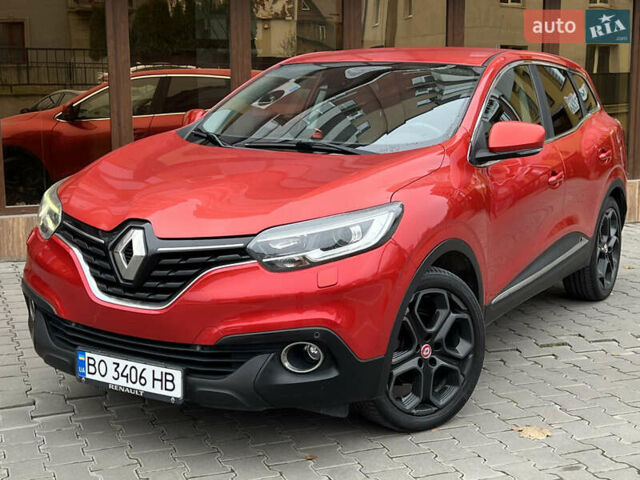 Красный Рено Kadjar, объемом двигателя 1.5 л и пробегом 196 тыс. км за 13950 $, фото 22 на Automoto.ua