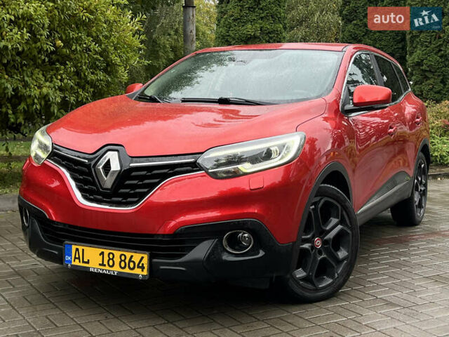 Красный Рено Kadjar, объемом двигателя 1.5 л и пробегом 195 тыс. км за 14444 $, фото 16 на Automoto.ua