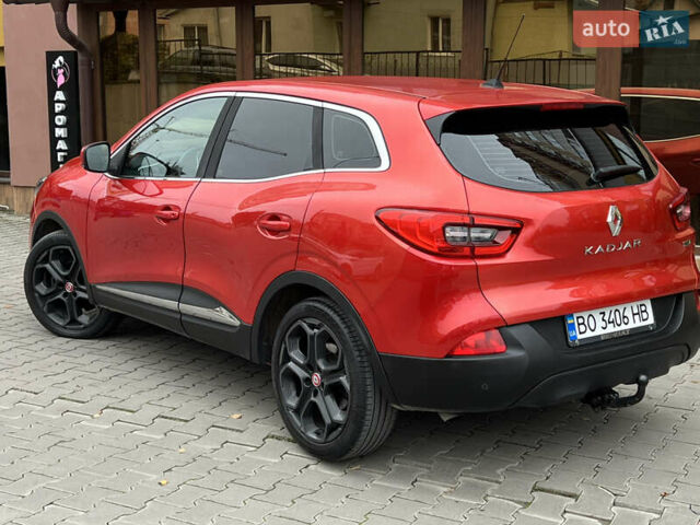 Красный Рено Kadjar, объемом двигателя 1.5 л и пробегом 196 тыс. км за 13950 $, фото 28 на Automoto.ua