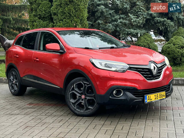 Красный Рено Kadjar, объемом двигателя 1.5 л и пробегом 195 тыс. км за 14444 $, фото 2 на Automoto.ua