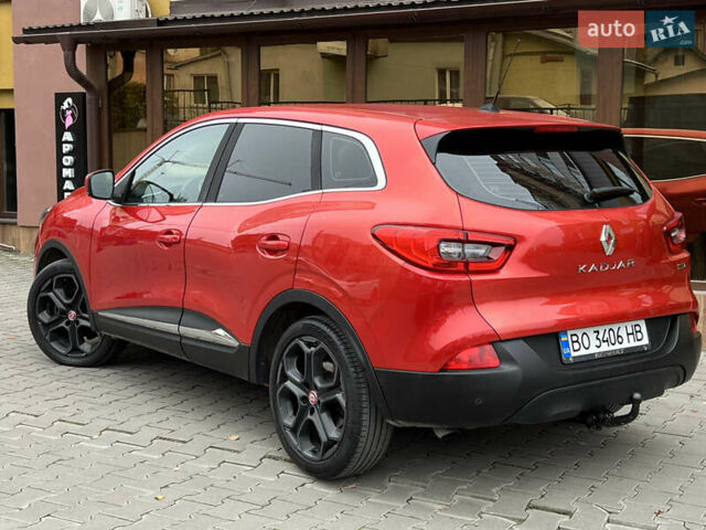 Красный Рено Kadjar, объемом двигателя 1.5 л и пробегом 196 тыс. км за 13950 $, фото 24 на Automoto.ua