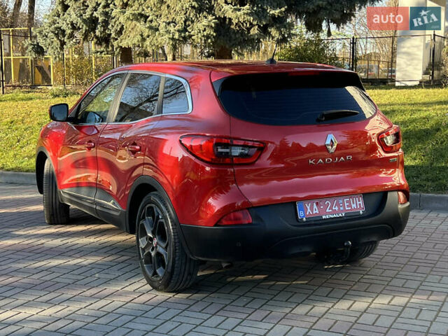 Червоний Рено Kadjar, об'ємом двигуна 1.5 л та пробігом 195 тис. км за 13950 $, фото 18 на Automoto.ua
