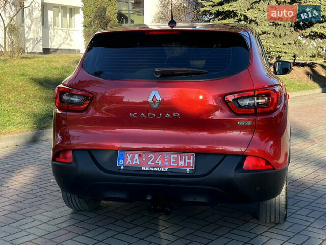 Червоний Рено Kadjar, об'ємом двигуна 1.5 л та пробігом 195 тис. км за 13950 $, фото 19 на Automoto.ua