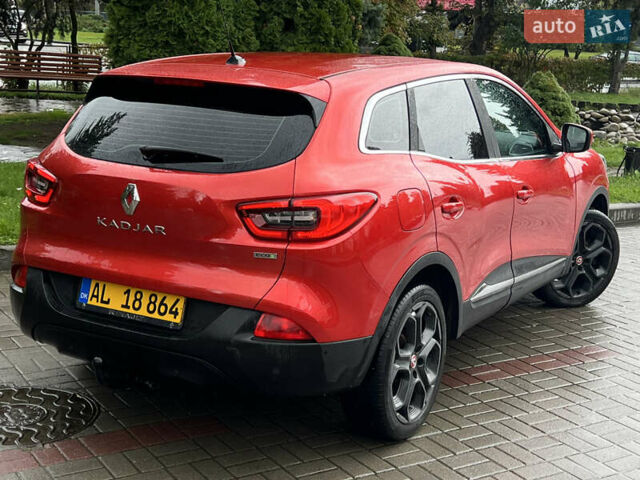 Красный Рено Kadjar, объемом двигателя 1.5 л и пробегом 195 тыс. км за 14444 $, фото 11 на Automoto.ua
