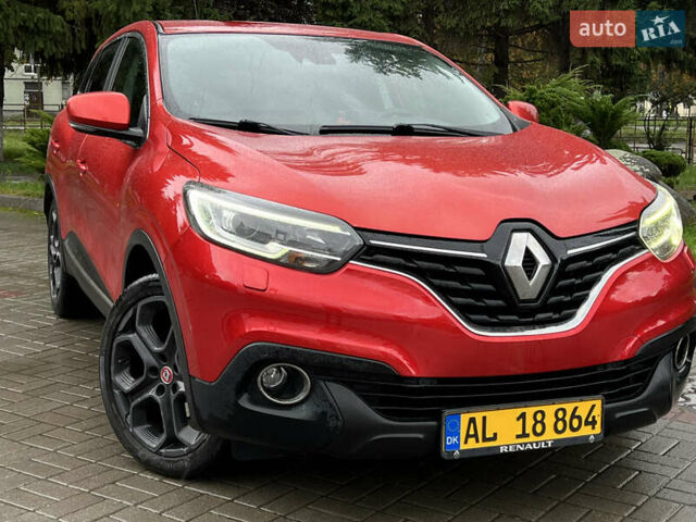 Красный Рено Kadjar, объемом двигателя 1.5 л и пробегом 195 тыс. км за 14444 $, фото 1 на Automoto.ua