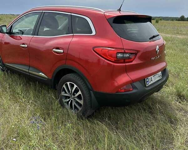 Красный Рено Kadjar, объемом двигателя 1.46 л и пробегом 185 тыс. км за 13500 $, фото 8 на Automoto.ua