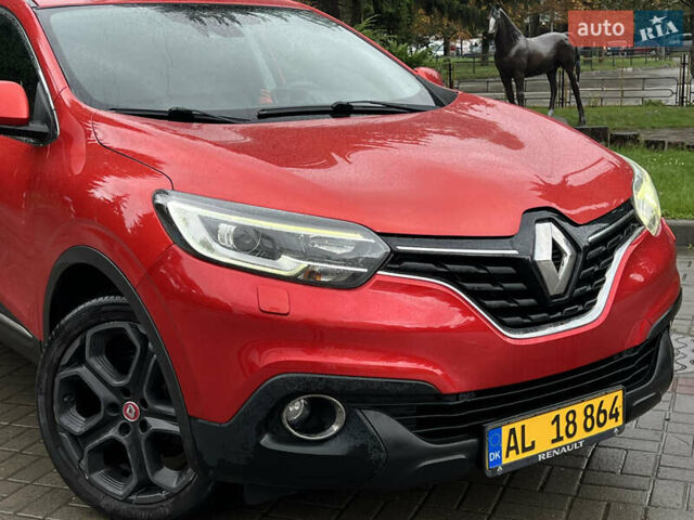 Красный Рено Kadjar, объемом двигателя 1.5 л и пробегом 195 тыс. км за 14444 $, фото 6 на Automoto.ua