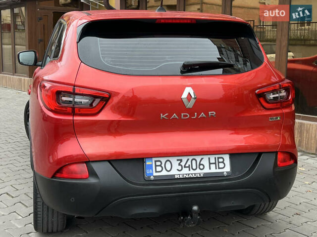 Красный Рено Kadjar, объемом двигателя 1.5 л и пробегом 196 тыс. км за 13950 $, фото 29 на Automoto.ua