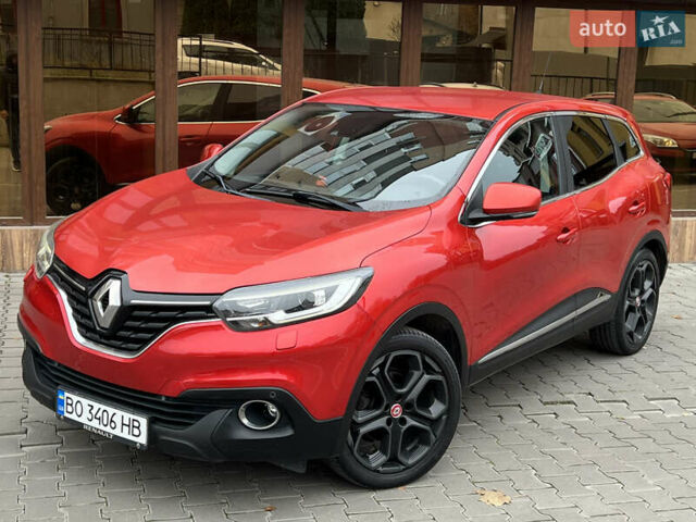 Красный Рено Kadjar, объемом двигателя 1.5 л и пробегом 196 тыс. км за 13950 $, фото 19 на Automoto.ua