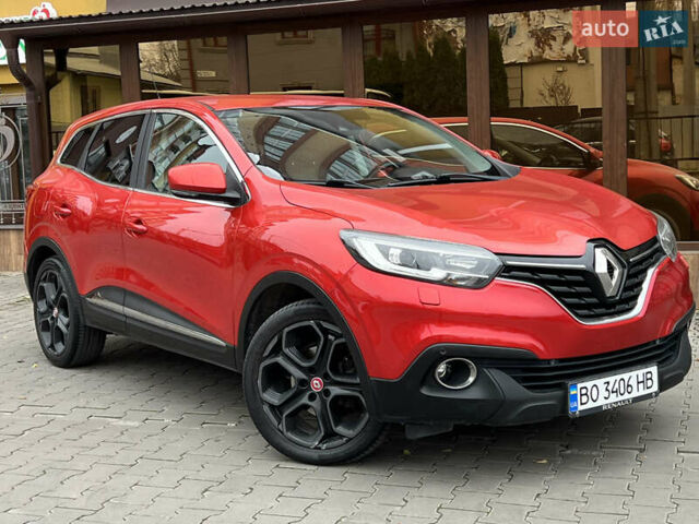 Красный Рено Kadjar, объемом двигателя 1.5 л и пробегом 196 тыс. км за 13950 $, фото 5 на Automoto.ua