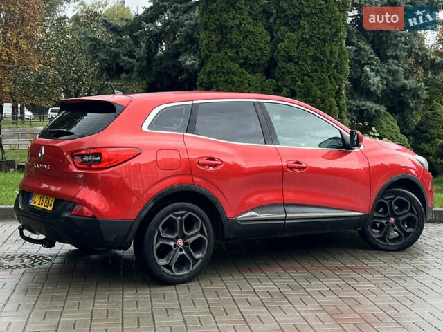 Красный Рено Kadjar, объемом двигателя 1.5 л и пробегом 195 тыс. км за 14444 $, фото 8 на Automoto.ua