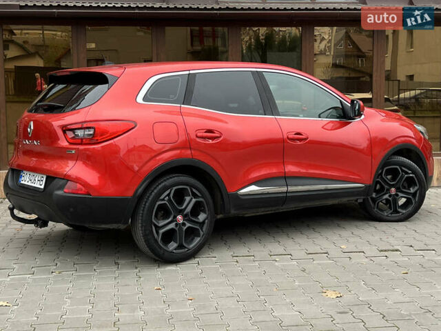 Красный Рено Kadjar, объемом двигателя 1.5 л и пробегом 196 тыс. км за 13950 $, фото 15 на Automoto.ua