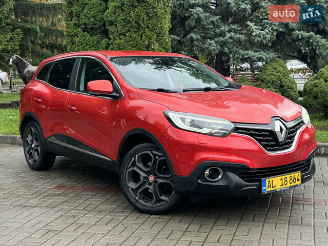 Красный Рено Kadjar, объемом двигателя 1.5 л и пробегом 195 тыс. км за 14444 $, фото 3 на Automoto.ua