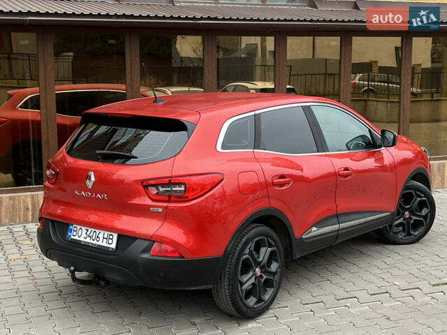 Красный Рено Kadjar, объемом двигателя 1.5 л и пробегом 196 тыс. км за 13950 $, фото 11 на Automoto.ua