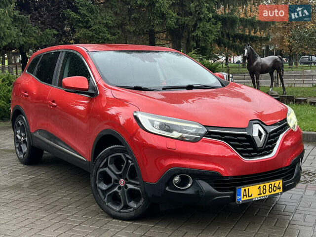 Красный Рено Kadjar, объемом двигателя 1.5 л и пробегом 195 тыс. км за 14444 $, фото 4 на Automoto.ua
