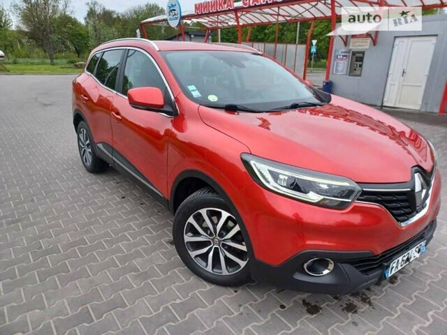 Красный Рено Kadjar, объемом двигателя 1.5 л и пробегом 194 тыс. км за 16199 $, фото 7 на Automoto.ua