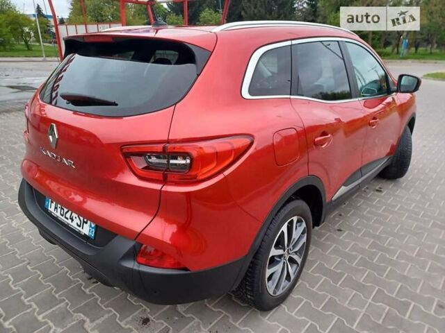 Красный Рено Kadjar, объемом двигателя 1.5 л и пробегом 194 тыс. км за 16199 $, фото 5 на Automoto.ua